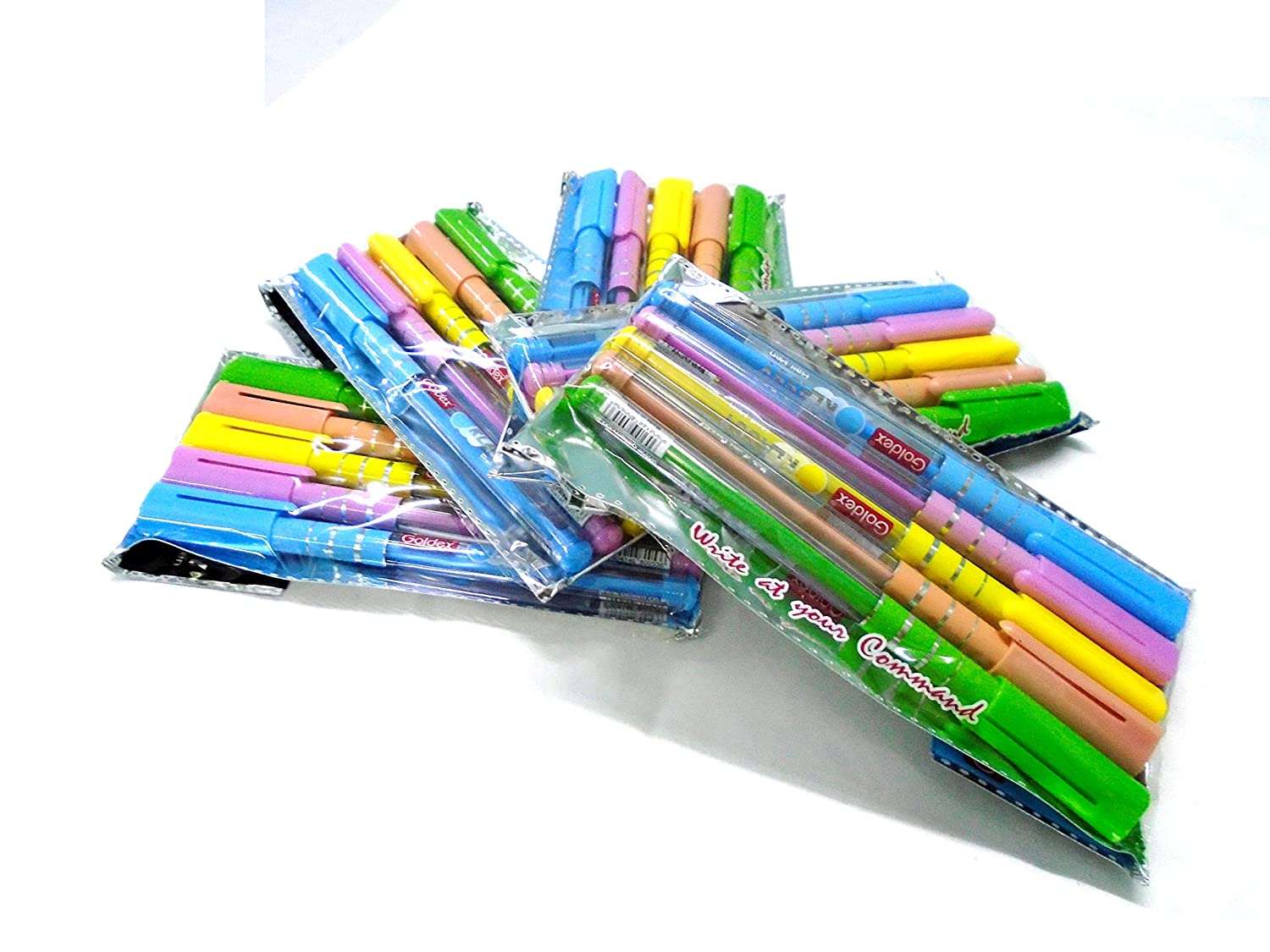 Goldex KLASSY 0.6 mm Glide Blue pen Pack of 5 set of 25 pens Buy Online