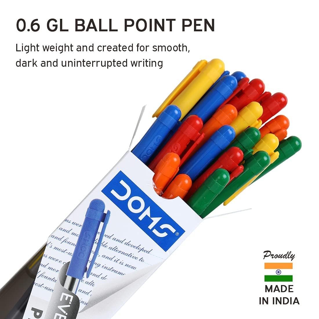 DOMS Metallic Marker Pens 10 Pcs Pack - DOMS