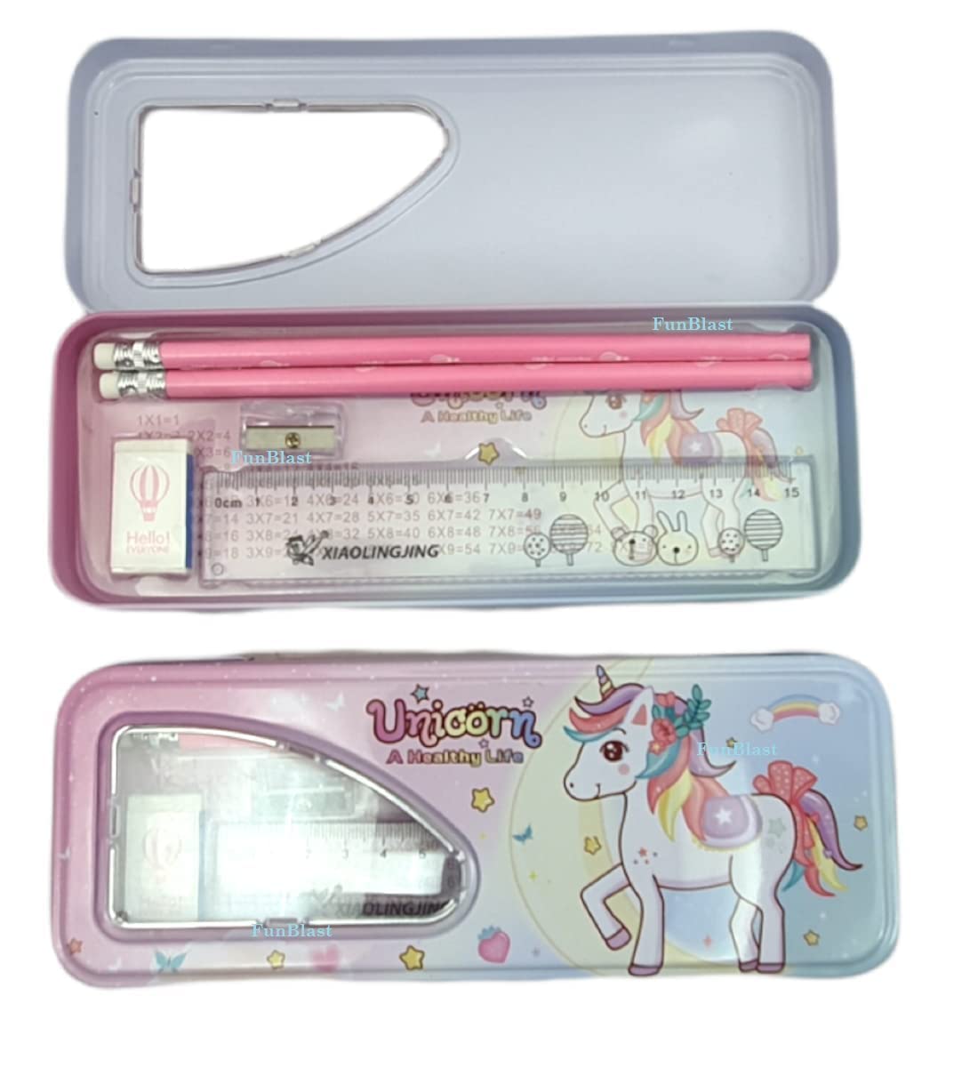  Gifting Bells Unicorn Pencil Case for Girls